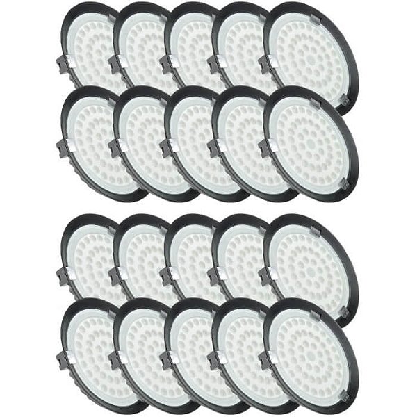 Kit 20 Luminária High Bay 300W LED UFO Industrial Branco Frio 6000k