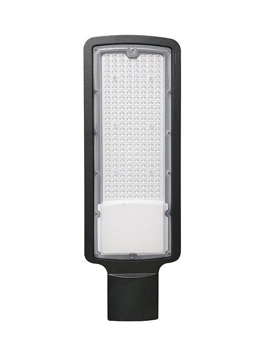 Luminária Publica LED 200W Para Poste SMD Slim Com Relê Fotocélula Embutido IP67 Branco Frio 6000k