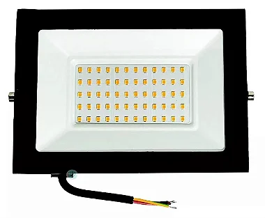 Kit 10 Refletor Holofote LED 300W SMD IP65/IP66 A prova D'Água Branco Quente 3000k