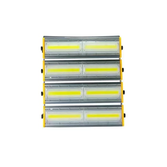 Refletor LED Modular Linear Duplo 800W IP68 COB Branco Frio 6500k