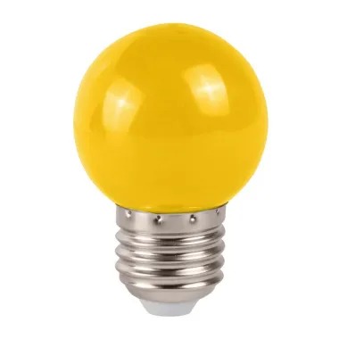 Lâmpada 1W LED Bolinha Amarela