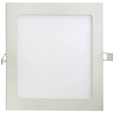 KIT 20 Luminária Plafon LED 25W 30x30 Quadrado Embutir Branco Frio 6000k