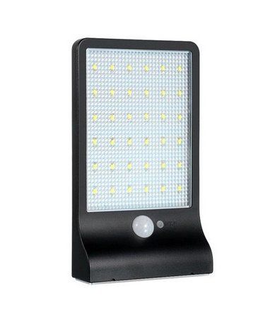 Luminária Publica De Poste Solar 20W LED IP66 Com Sensor