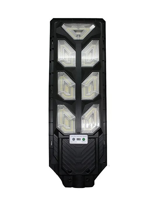 Luminária Pública De Poste Solar 350W LED Com Sensor e Controle