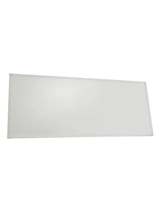 Kit 10 Luminária Plafon LED 90W 60x120 Retangular Sobrepor Branco Frio 6000k