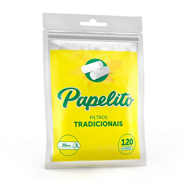 Filtro de Algodão Slim Tradicional Papelito