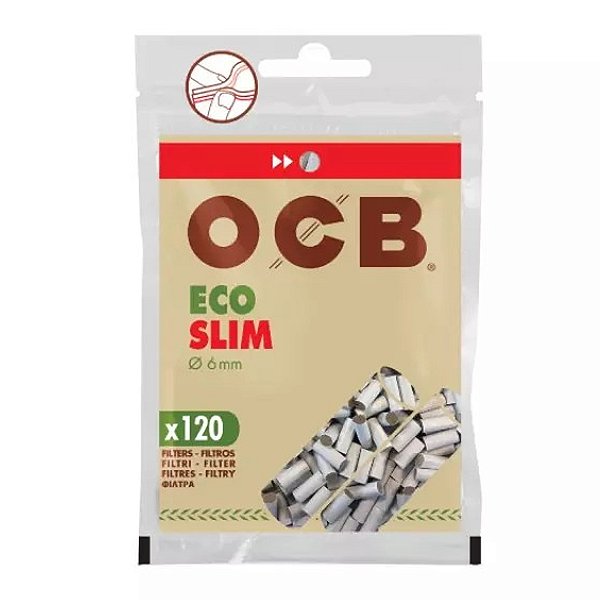 Filtro de Algodão Slim Biodegradável OCB