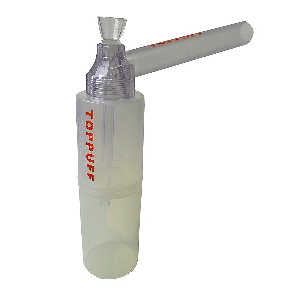Bong Acrílico Transparente Desmontável TopPuff