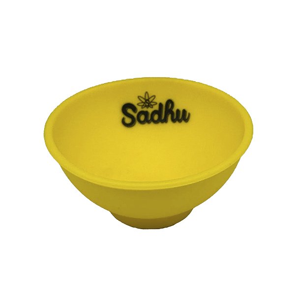 Cuia de Silicone Amarela Sadhu