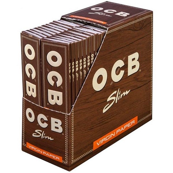 Caixa de Seda King Size Brown OCB
