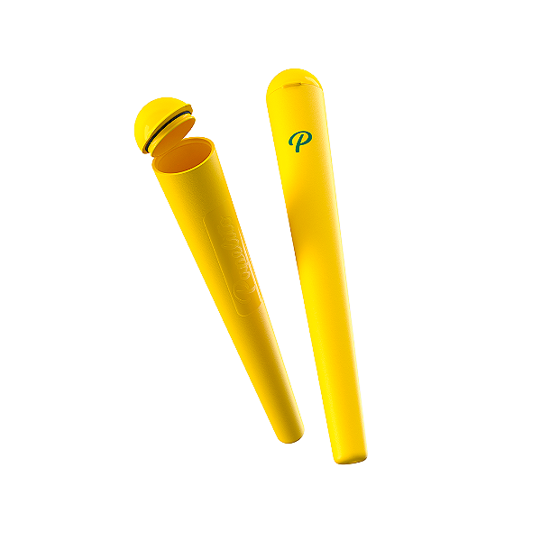 Tubo Porta Beck Amarelo Papelito