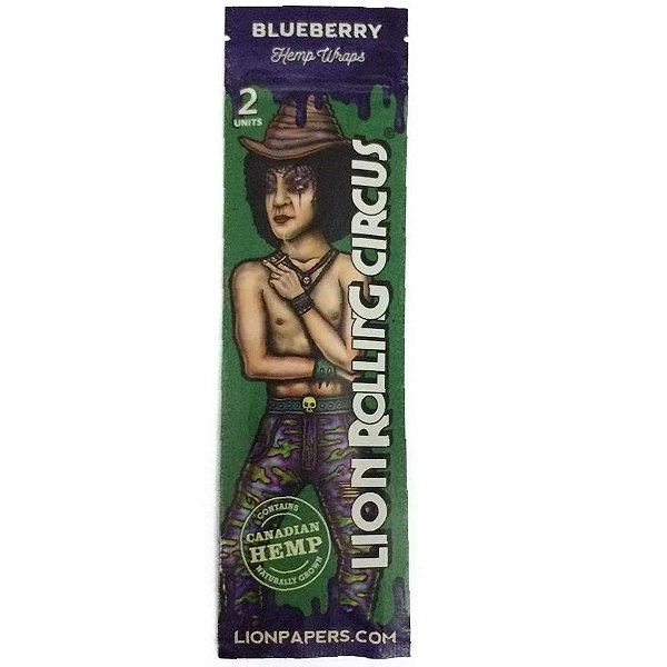 Blunt BlueBerry Lion Rolling Circus