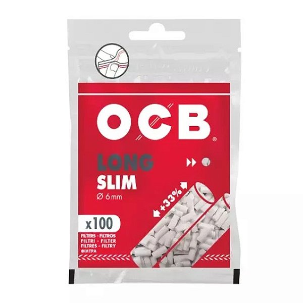 Filtro de Algodão Slim Longo OCB