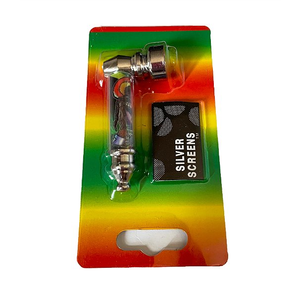 Pipe de Metal Pequeno Rastaman
