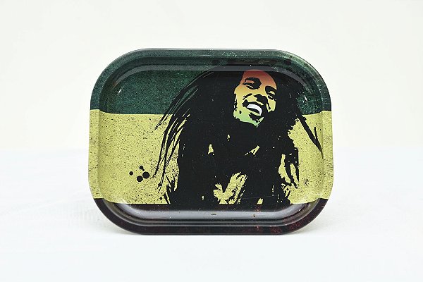 Bandeja de Metal Pequena Bob Marley