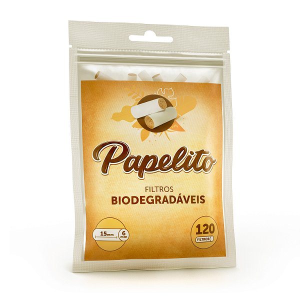 Filtro de Algodão Slim Biodegradável Papelito