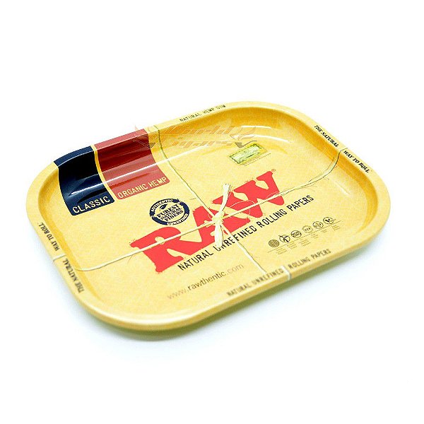 Bandeja de Metal Pequena Classic RAW