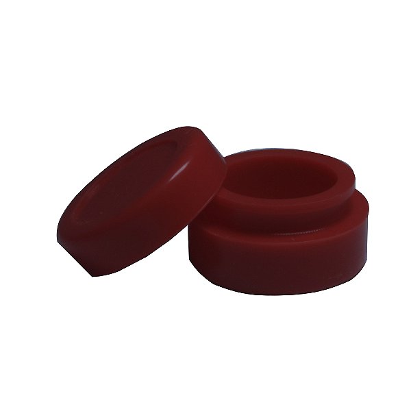 Potinho de Silicone Vermelho