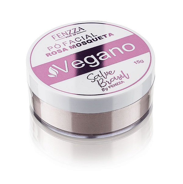 PÓ FACIAL VEGANO SALVE BRASIL ROSA MOSQUETA