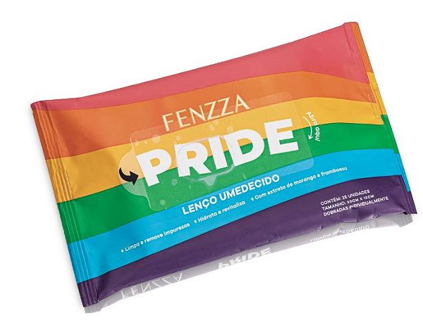 LENÇO UMEDECIDO PRIDE