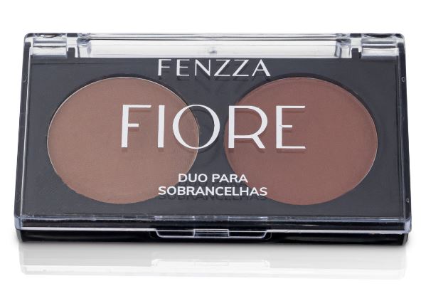 DUO PARA SOBRANCELHAS FIORE FENZZA MAKE UP - COR: CLARO/RUIVO