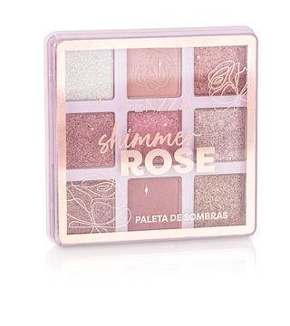 PALETA DE SOMBRAS SHIMMER ROSE