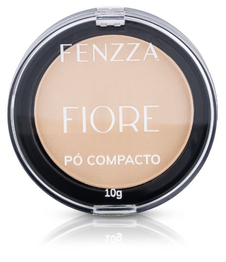 PÓ COMPACTO FIORE FENZZA MAKE UP - COR 1