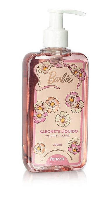 SABONETE LÍQUIDO CORPO E MÃOS BARBIE - FENZZA