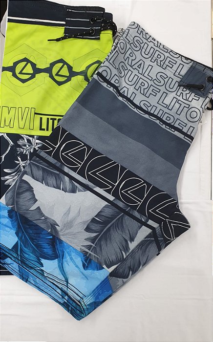BERMUDA SURF LITORAL - MICRO ELASTANO