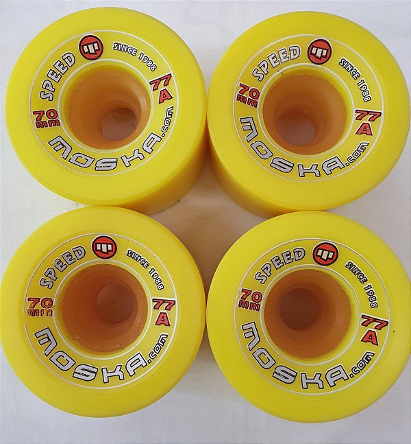 RODINHA PARA SKATE LONG - SPEED  70MM MOSKA 77A