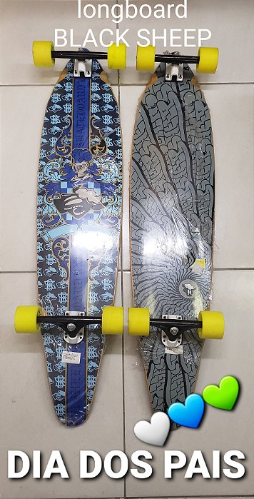skateLONGBOARD BLACK SHEEP