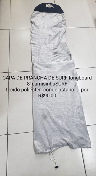 capa prancha surf toalha BULLYS (camisinhaSURF) LONGBOARD