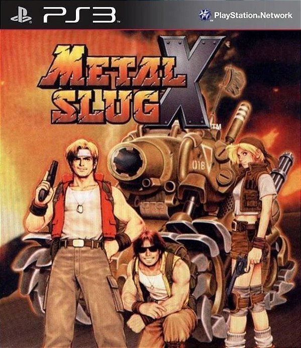 Metal Slug X (Clássico Ps1) Midia Digital Ps3