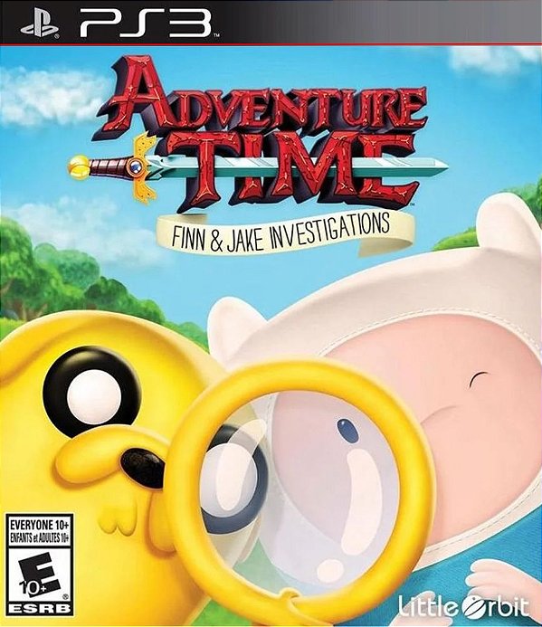 Adventure Time Investigações De Finn Jake Midia Digital Ps3