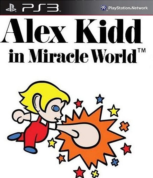 Alex Kidd in Miracle (Clássico Sega) Midia Digital Ps3