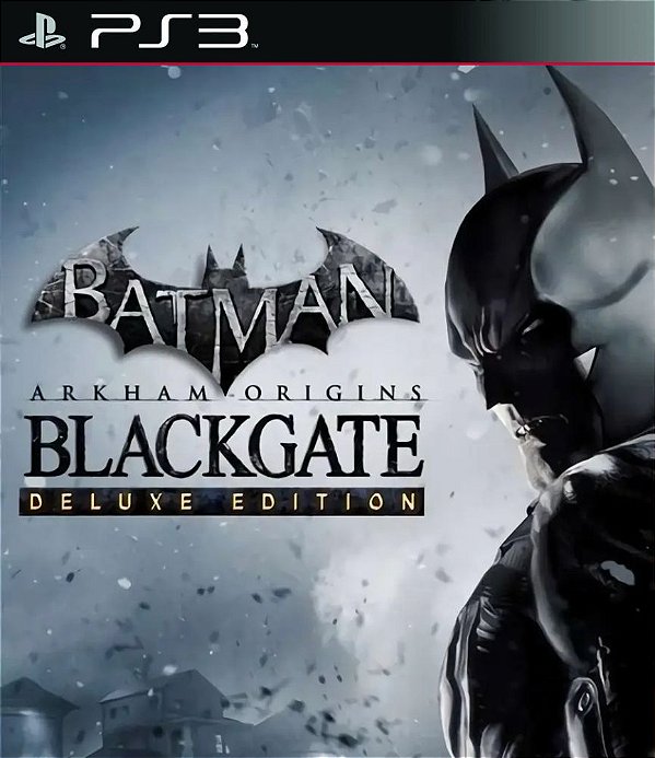 Batman Arkham Origins Blackgate Deluxe Edition Midia Digital Ps3