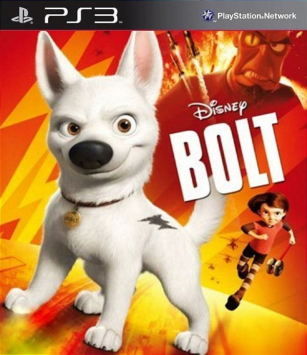 Disney Pixar Bolt Super Cão ( Clássico Ps2) Midia Digital Ps3