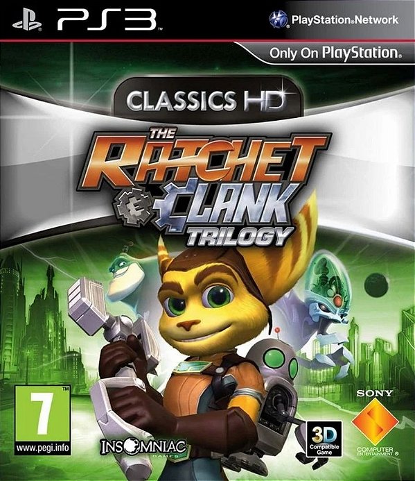 Ratchet And Clank Trilogy Midia Digital Ps3