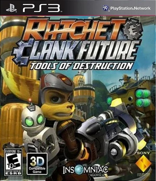 Ratchet And Clank Future Tools Of Destruction Midia Digital Ps3