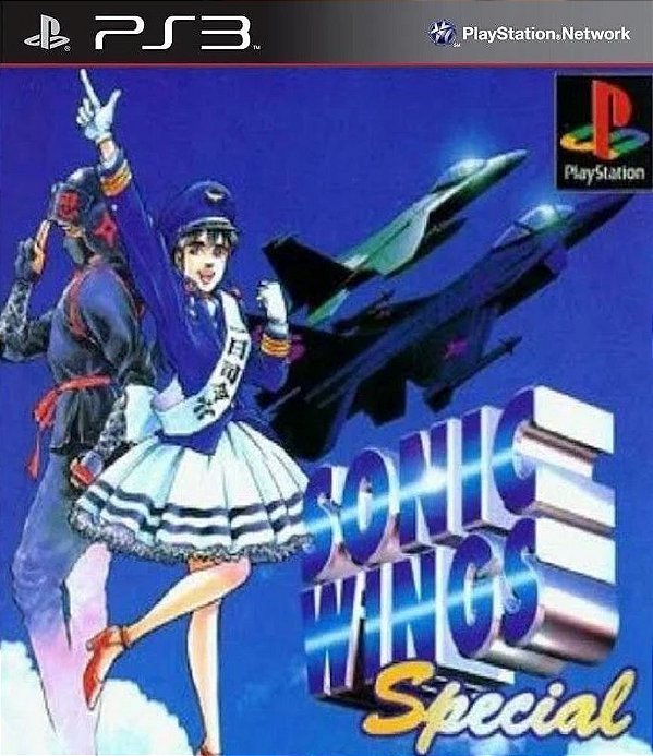 Sonic Wings Special Clássico Arcade Midia Digital Ps3