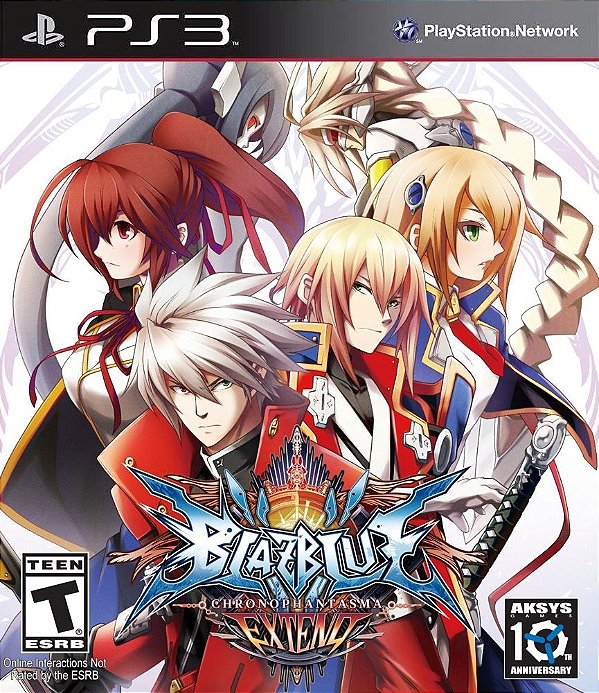 BlazBlue Chrono Phantasma Midia Digital Ps3