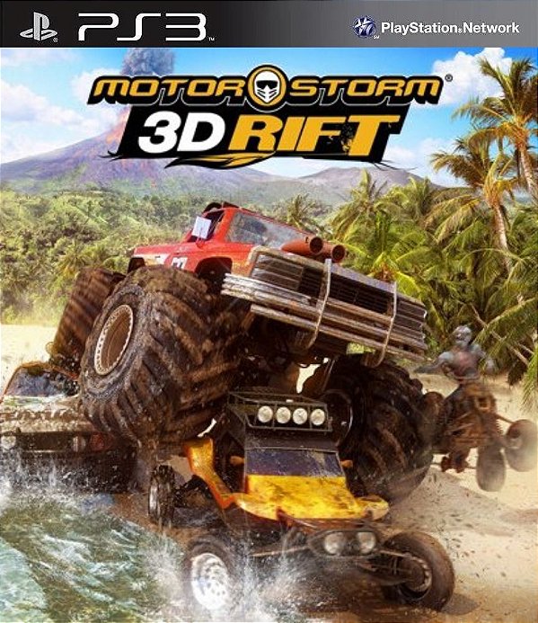Motorstorm 3D Rift Midia Digital Ps3