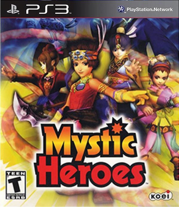 Mystic Heroes (Clássico Ps2) Midia Digital Ps3