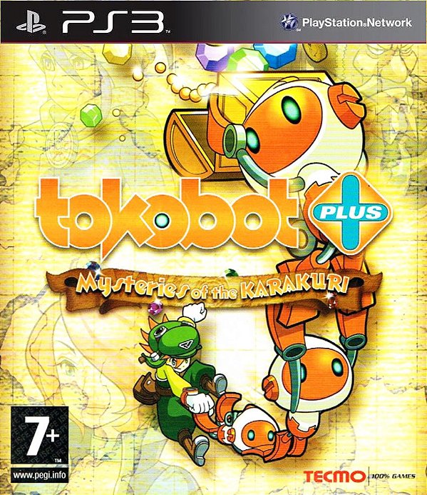 Tokobot Plus Mysteries of the Karakuri (Clássico Ps2) Midia Digital Ps3
