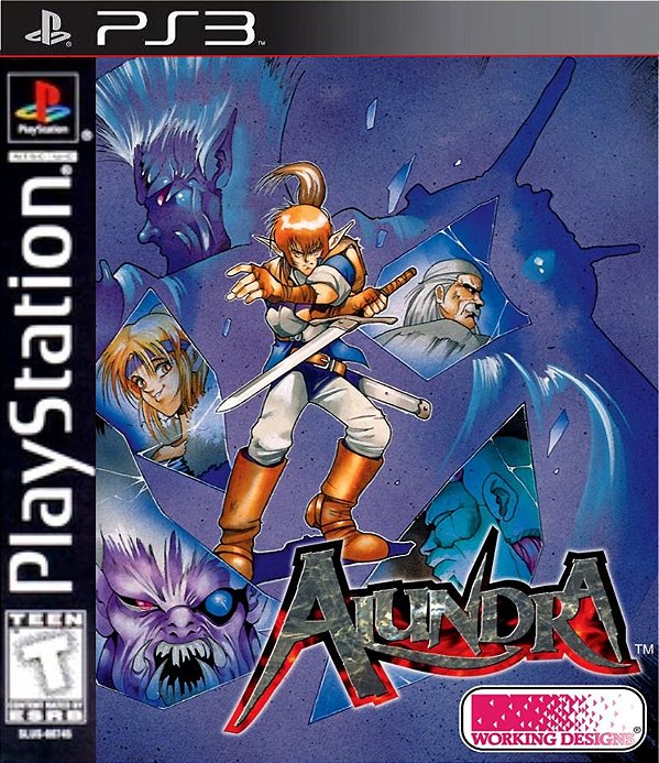 Alundra (Clássico Ps1) Midia Digital Ps3