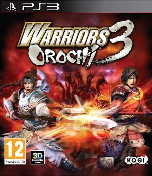 Warriors Orochi 3 Midia Digital Ps3
