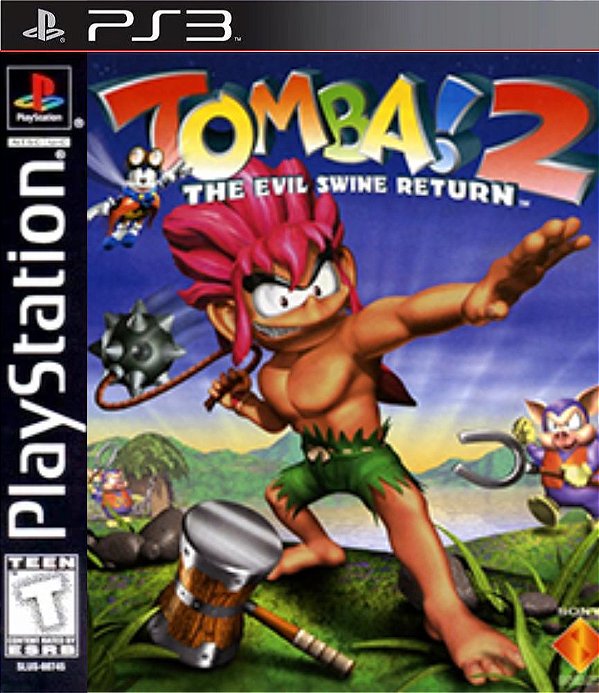 Tomba 2 (Clássico Ps1) Midia Digital Ps3
