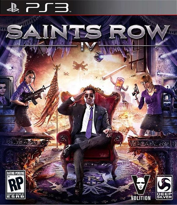 Saints Row IV Midia Digital Ps3