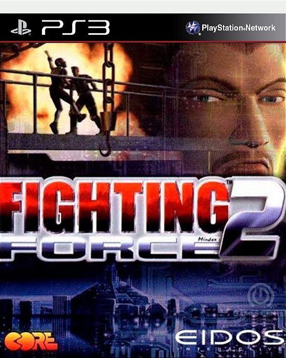 Fighting Force 2 Ps3 (Clássico Ps1) Midia Digital Ps3