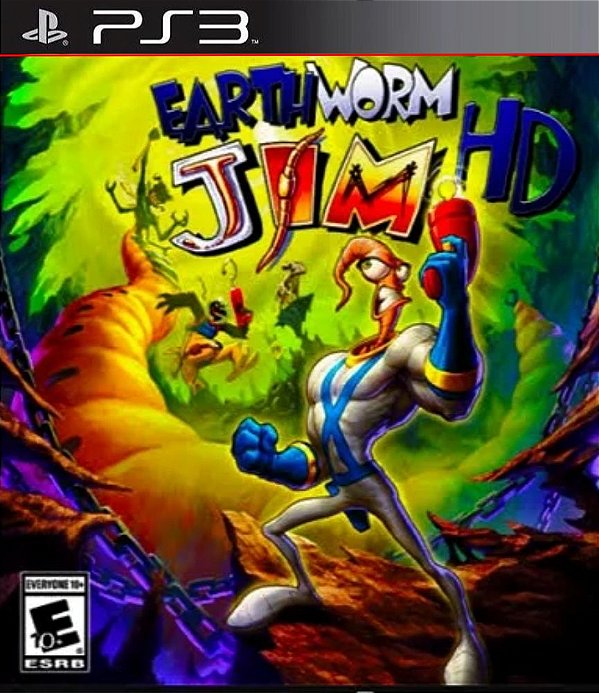 Earthworm Jim HD Midia Digital Ps3